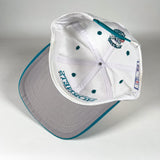 Vintage 90's Charlotte Hornets NBA Basketball Snapback Hat