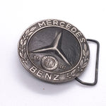Vintage 70's Mercedes-Benz Commemorative 1936 Logo Belt Buckle