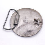 Vintage 70's Mercedes-Benz Commemorative 1936 Logo Belt Buckle