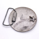 Vintage 70's Mercedes-Benz Commemorative 1936 Logo Belt Buckle