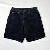 Vintage 90’s Lee Black Denim High Waisted Shorts