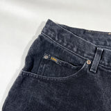 Vintage 90’s Lee Black Denim High Waisted Shorts