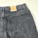 Vintage 90’s Lee Black Denim High Waisted Shorts