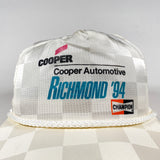 Vintage 1994 Richmond Cooper Automotive Rope Hat