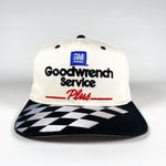 Vintage 90's Goodwrench Service Earnhardt Checkered Flag Hat