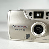 Vintage 2002 Olympus Trip AF 50 Quartz Date 35mm Film Camera