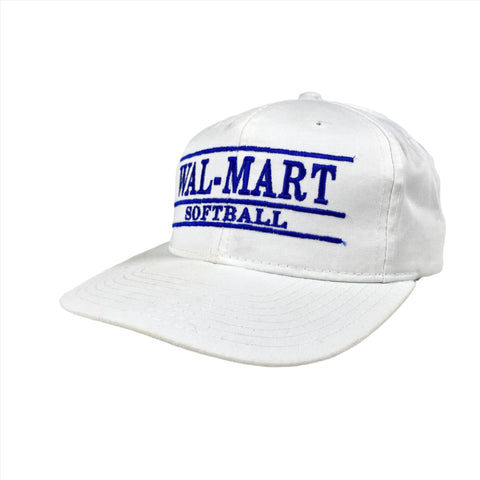 Vintage 90's Wal-Mart Softball Split Bar Hat