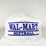 Vintage 90's Wal-Mart Softball Split Bar Hat