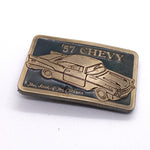 Vintage ’57 Chevy Car “The Last of the Classics” Belt Buckle