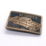 Vintage ’57 Chevy Car “The Last of the Classics” Belt Buckle