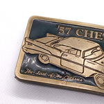 Vintage ’57 Chevy Car “The Last of the Classics” Belt Buckle