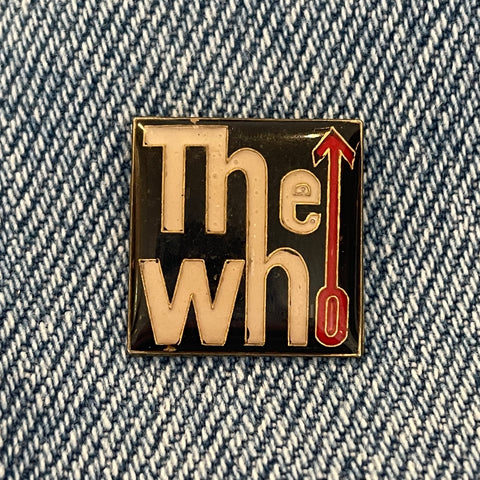 Vintage 70's The Who Enamel Pin