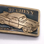Vintage ’57 Chevy Car “The Last of the Classics” Belt Buckle