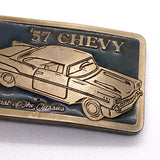 Vintage ’57 Chevy Car “The Last of the Classics” Belt Buckle