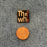 Vintage 70's The Who Enamel Pin