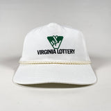 Vintage 90's Virginia Lottery Rope Hat