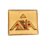 Vintage 80's Asia Enamel Band Pin