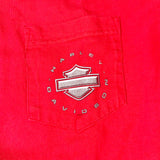 Vintage 2004 Harley-Davidson Gainesville FL Pocket T-Shirt