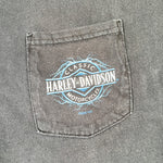 Vintage 2005 Harley-Davidson Roadrunner San Benito TX Pocket T-Shirt