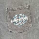 Vintage 2005 Harley-Davidson Roadrunner San Benito TX Pocket T-Shirt