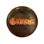 Vintage 70's Genesis Enamel Band Pin