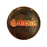 Vintage 70's Genesis Enamel Band Pin