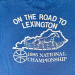 Vintage 1985 Georgetown Hoyas East Regional Champs T-Shirt