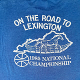 Vintage 1985 Georgetown Hoyas East Regional Champs T-Shirt