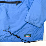 Vintage 90's LL Bean Blue 1/4 Zip Anorak Windbreaker Jacket