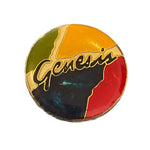 Vintage 70's Genesis Abacab Enamel Band Pin