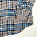 Vintage 80's Five Brother All Cotton Plaid Flannel Shirt