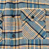 Vintage 80's Five Brother All Cotton Plaid Flannel Shirt