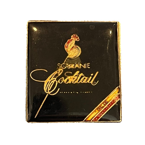 Vintage 70's Sobranie Cocktail Cigarettes Enamel Pin