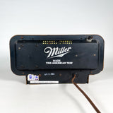 Vintage 1985 Miller Beer Starburst Light Up Bar Clock