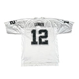 Modern Y2K NFL Reebok Rich Gannon #12 Raiders Jersey