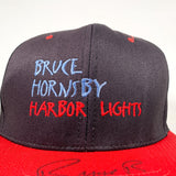 Vintage 1993 Bruce Hornsby Autographed Harbor Lights RCA Hat