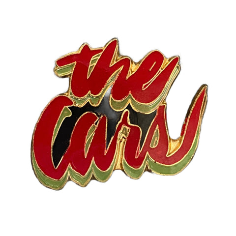 Vintage 70's The Cars Enamel Band Pin