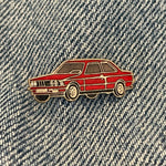 Vintage 70's Red BMW Lapel Pin