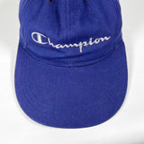 Vintage 90’s Champion Script Logo Long Brim Strapback Hat