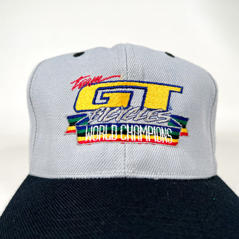 gt bicycles hat Vintage 90’s GT Bicycles Team World Champions Snapback Hat