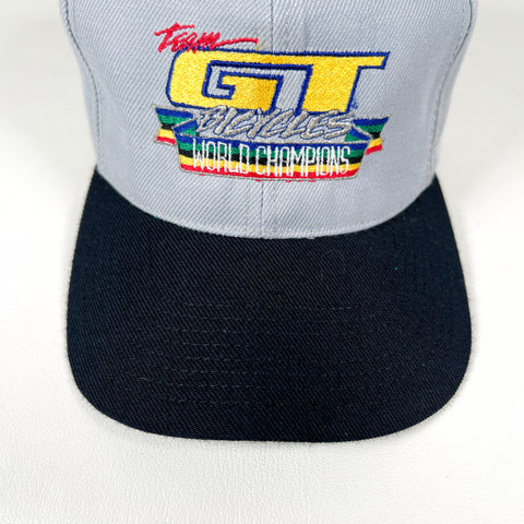 gt bicycles hat Vintage 90’s GT Bicycles Team World Champions Snapback Hat