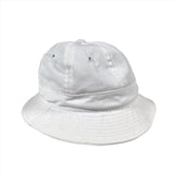 Vintage 80's White Made in USA Bucket Hat