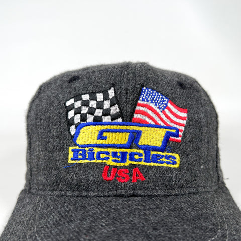 gt bicycles usa Vintage 90's GT Bicycles USA Racing USA Made Snapback Hat – CobbleStore Vintage