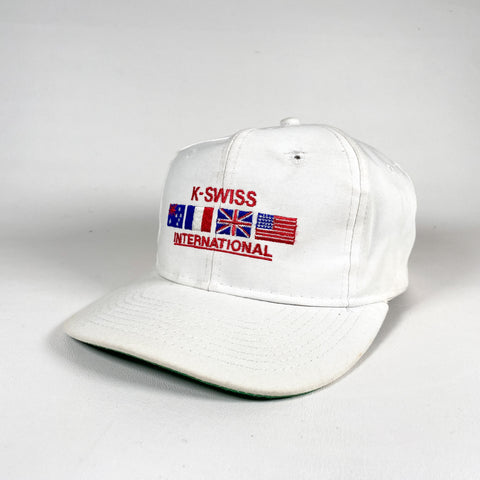 Vintage 90's K-Swiss Footwear Hat