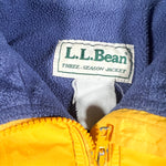 Vintage 90's LL Bean Fleece Lined Three Season Jacket