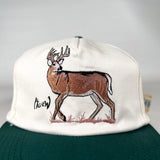 Vintage 90's Guy Harvey Al Agnew Whitetail Deer Snapback Hat