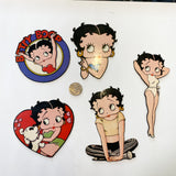 Vintage 1998 Betty Boop Set of 5 Magnets