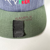 Vintage 90's Mountain Dew Basketball Promo Sample Snapback Hat