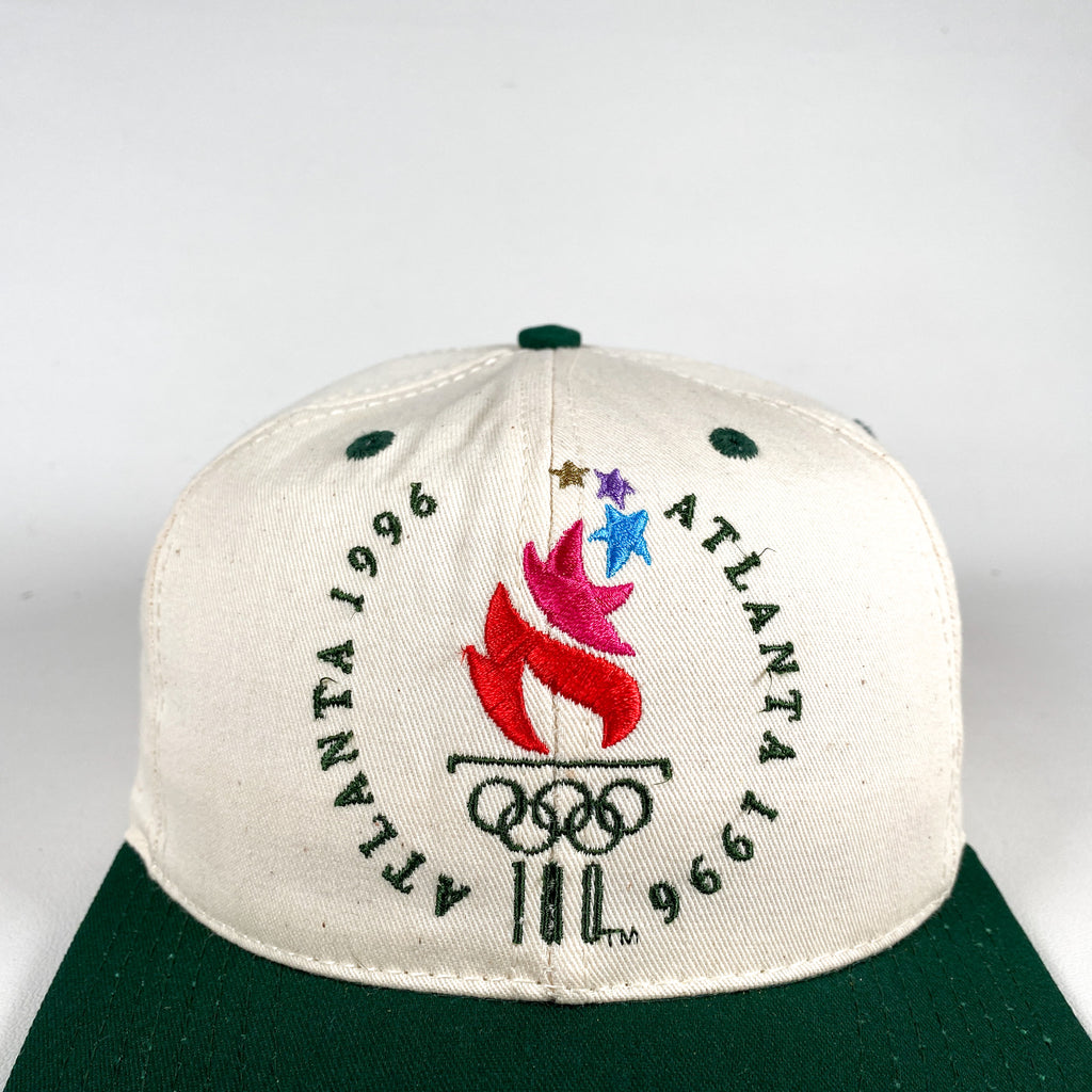 Vintage 1996 Atlanta Olympics Snapback Hat Cap Team A Vintage 1996 Atlanta Olympics Snapback Hat Cap Team A