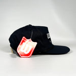 Vintage 90's Wilson Golf Cap NOS with Tag Black Snapback Hat
